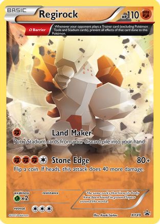Regirock - XY49 XY49/211 - XY Promos Holofoil