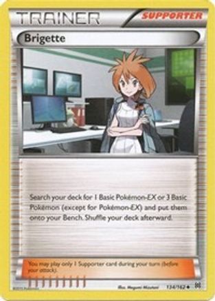 Brigette 134/162 - XY BREAKthrough Reverse Holofoil