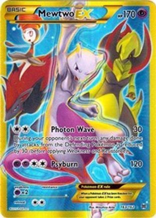Mewtwo EX (163 Secret Full Art) 163/162 - XY BREAKthrough Holofoil