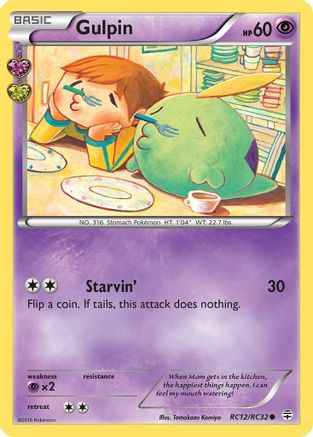 Gulpin RC12/83 - Generations Radiant Collection