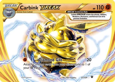 Carbink BREAK 51/124 - XY Fates Collide Holofoil
