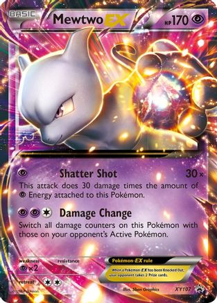 Mewtwo EX - XY107 XY107/211 - XY Promos Holofoil