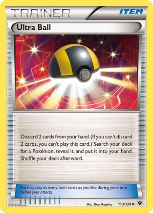 Ultra Ball 113/124 - XY Fates Collide