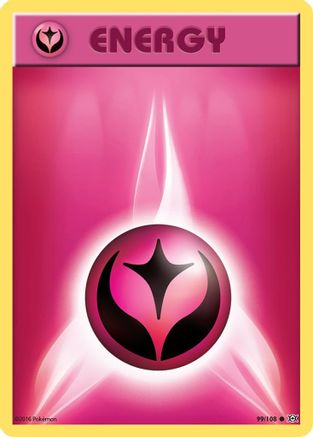 Fairy Energy 99/108 - XY Evolutions Reverse Holofoil