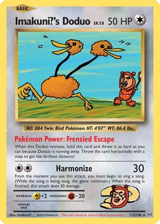 Imakuni?'s Doduo 112/108 - XY Evolutions