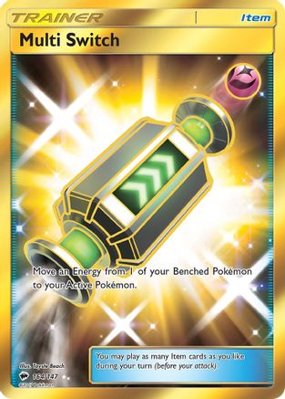 Multi Switch (Secret) 164/147 - SM Burning Shadows Holofoil