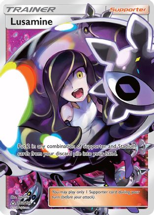Lusamine (Full Art) 153/156 - SM Ultra Prism Holofoil