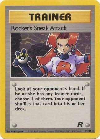 Rocket's Sneak Attack (72) 72/82 - Team Rocket Unlimited