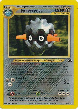 Forretress (21) 21/75 - Neo Discovery Unlimited
