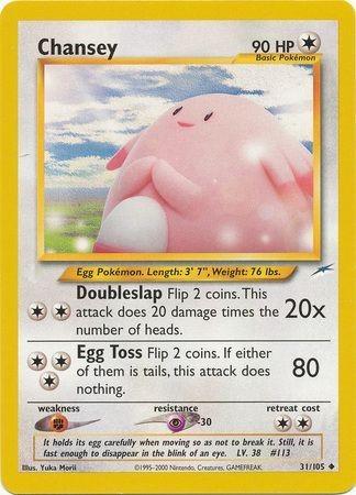 Chansey 31/105 - Neo Destiny Unlimited