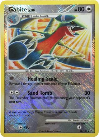 Gabite - 59/147 (Championship Promo) 59 - League & Championship Cards Reverse Holofoil