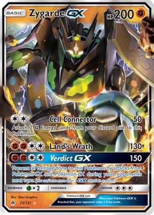 Zygarde GX 73/131 - SM Forbidden Light Holofoil
