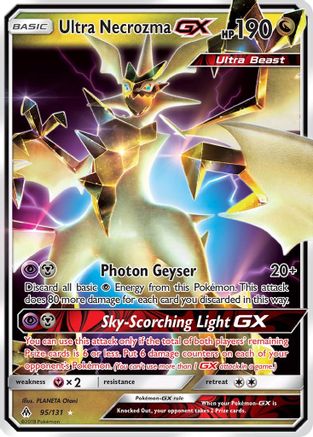 Ultra Necrozma GX 95/131 - SM Forbidden Light Holofoil
