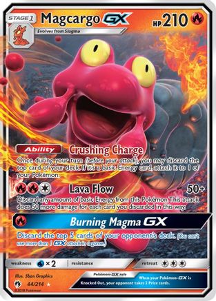 Magcargo GX 44/214 - SM Lost Thunder Holofoil