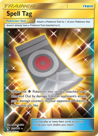 Spell Tag (Secret) 235/214 - SM Lost Thunder Holofoil
