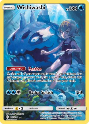 Wishiwashi (Secret) 240/236 - SM Cosmic Eclipse Holofoil