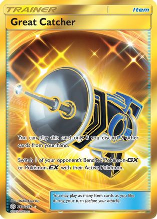 Great Catcher (Secret) 264/236 - SM Cosmic Eclipse Holofoil