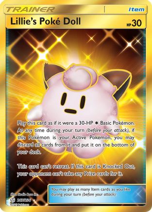 Lillie's Poke Doll (Secret) 267/236 - SM Cosmic Eclipse Holofoil