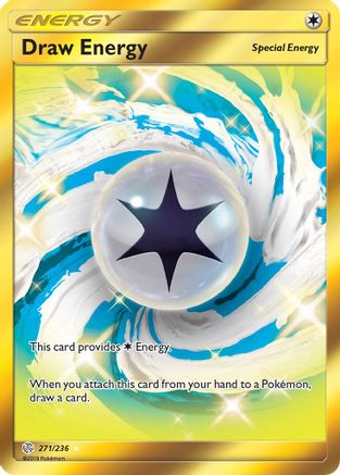Draw Energy (Secret) 271/236 - SM Cosmic Eclipse Holofoil