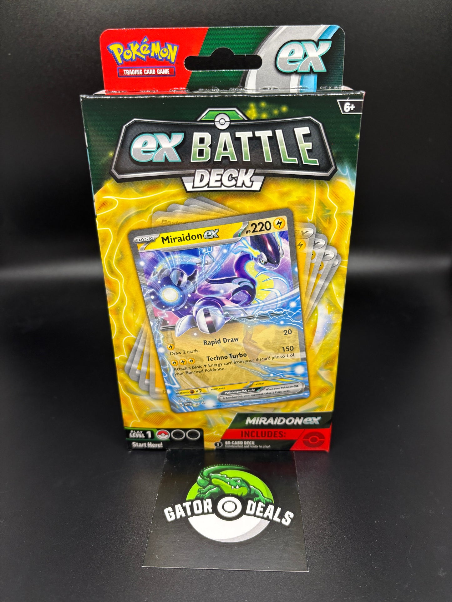 Pokemon TCG: Miraidon ex Battle Deck