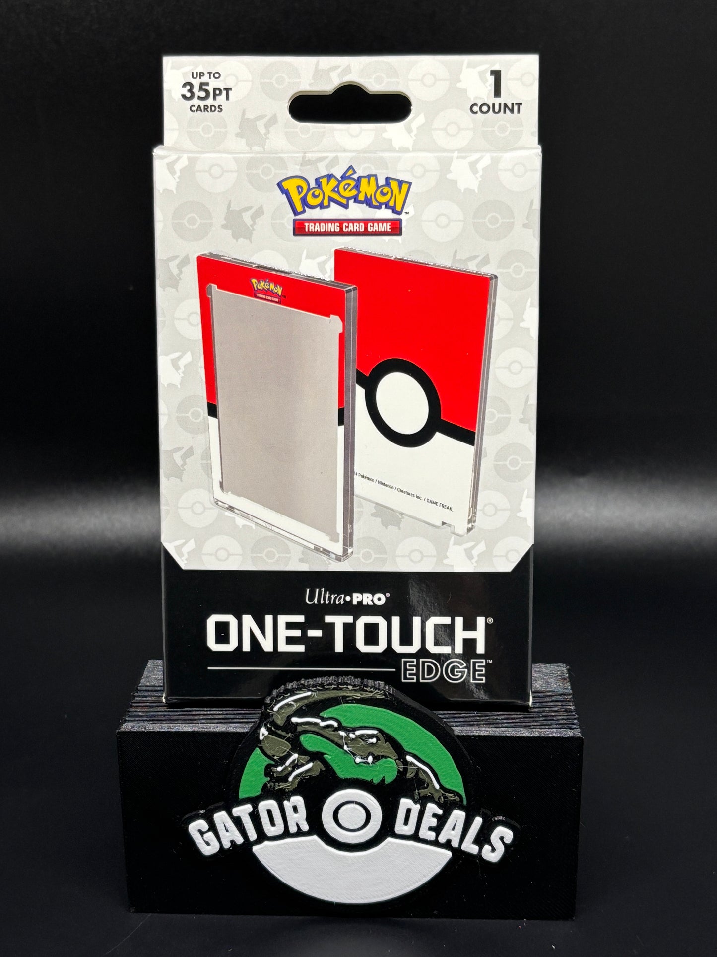 Ultra Pro One Touch Edge Magnetic Card Holder (35pt) - Poke Ball