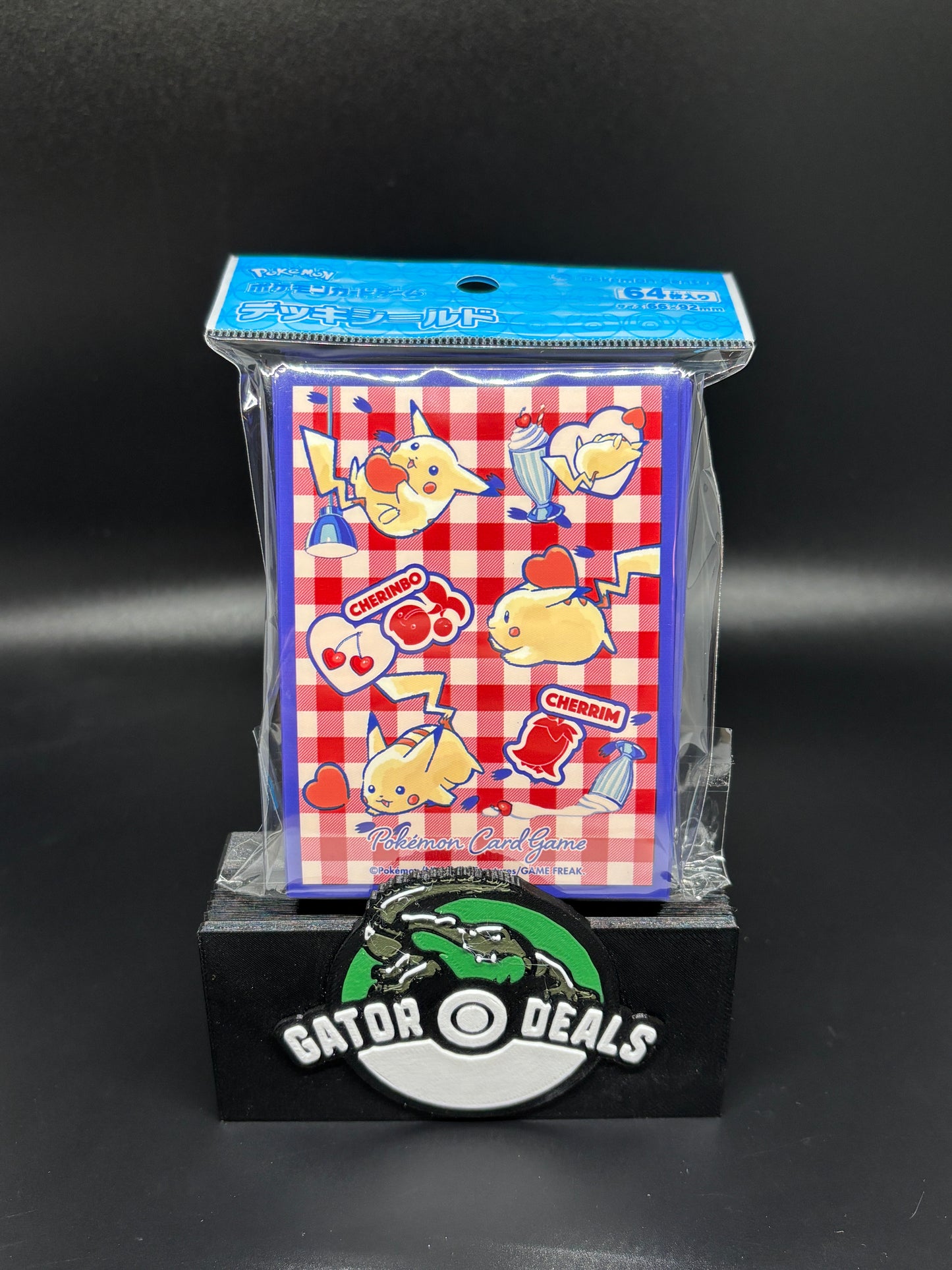 Pokemon TCG: Pokemon Center Japan Exclusive Card Sleeves - Pikachu and Cherrim (64-Pack)