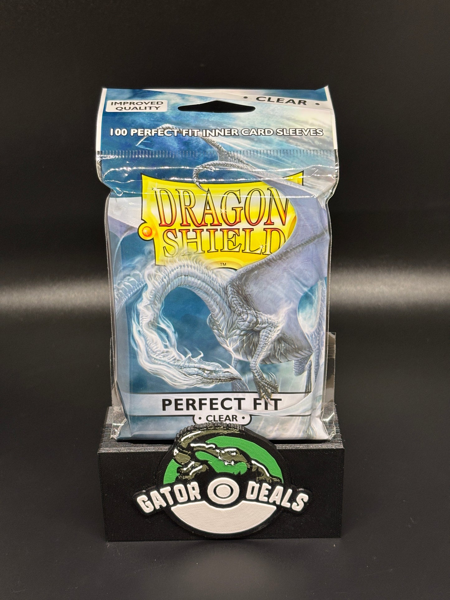 Dragon Shield - Perfect Fit Toploading Sleeves 100ct (Clear)