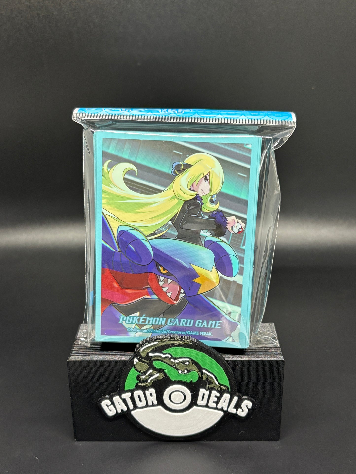 Pokemon TCG: Pokemon Center Japan Exclusive Card Sleeves - Cynthia & Garchomp (64 Pack)