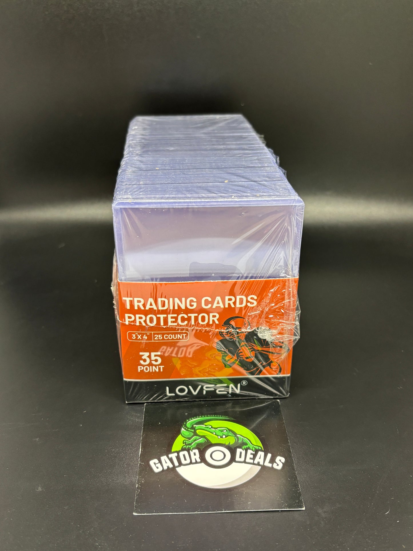 Lovfen 3x4 Standard Toploaders 100-Count Pack