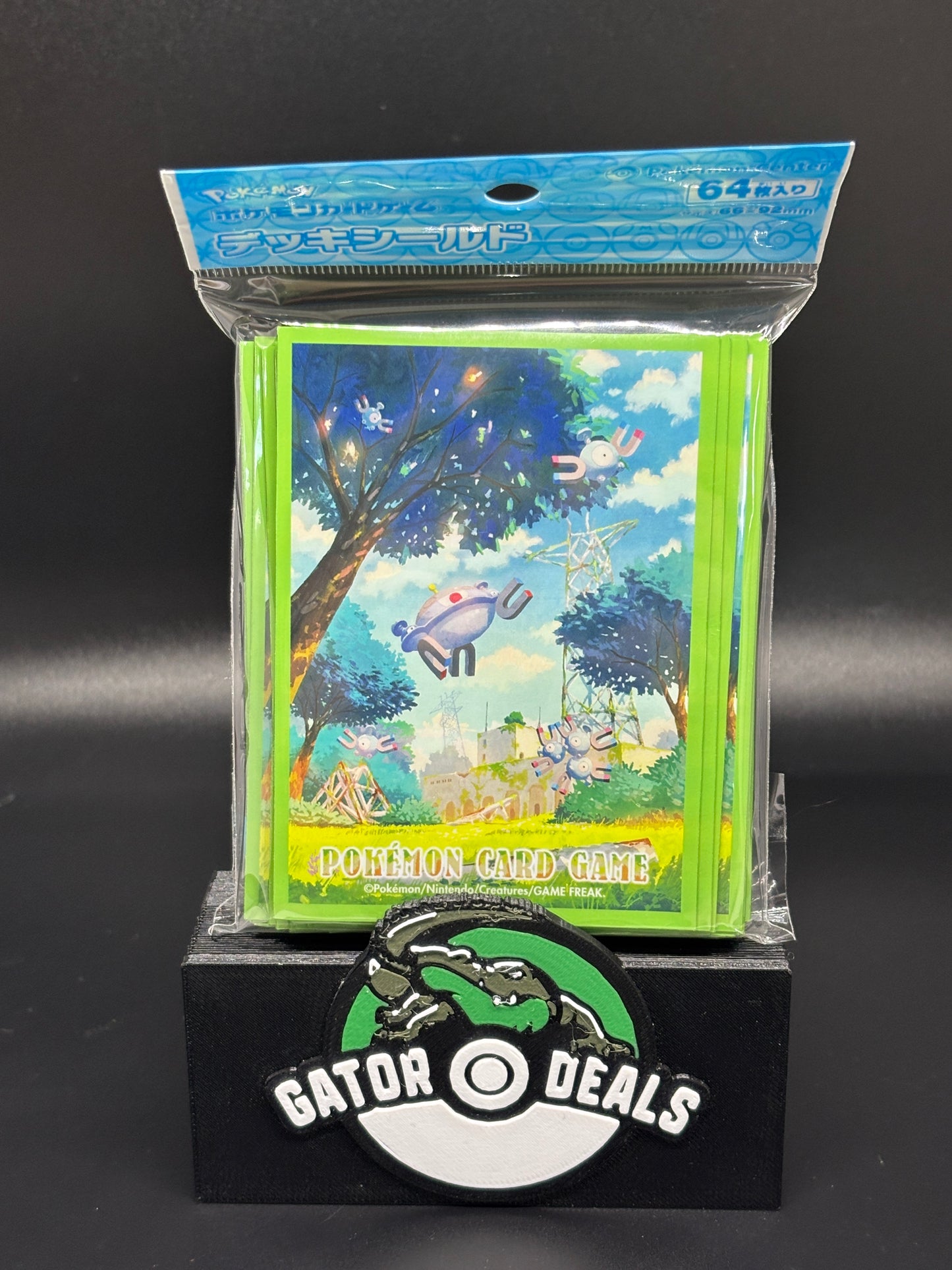 Pokemon TCG: Pokemon Center Japan Exclusive Card Sleeves - Evolution Trail Magnezone (64 Pack)