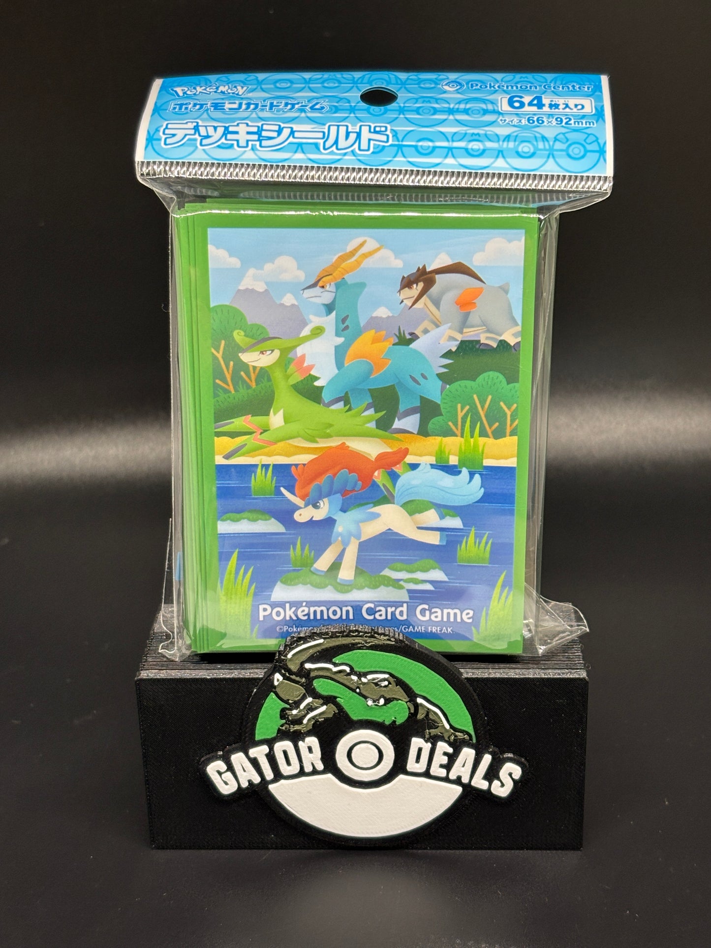 Pokemon TCG: Pokemon Center Japan Exclusive Card Sleeves - Keldeo (64 Pack)