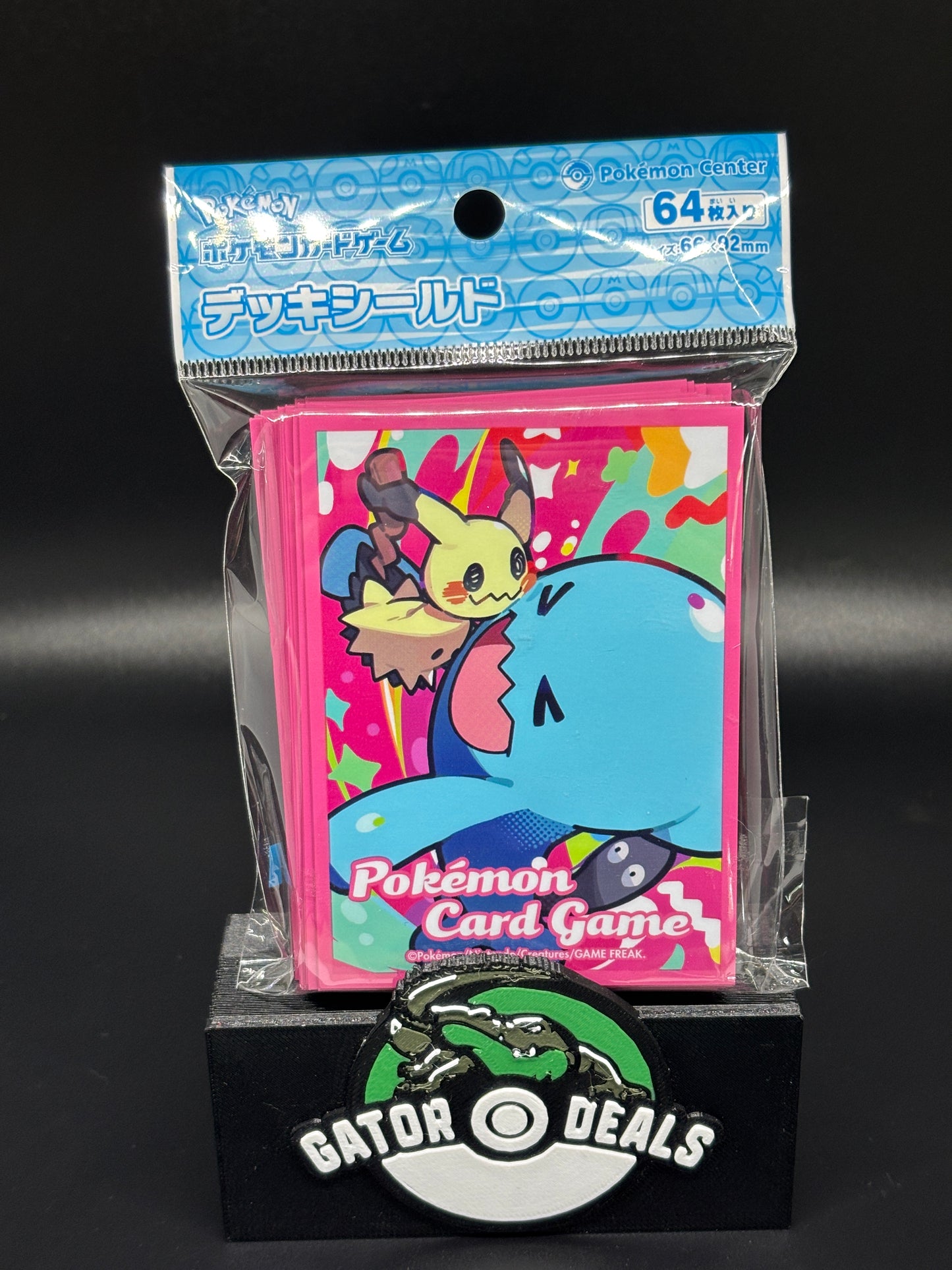 Pokemon TCG: Pokemon Center Japan Exclusive Card Sleeves - Mimikyu & Wobbuffet (64 Pack)