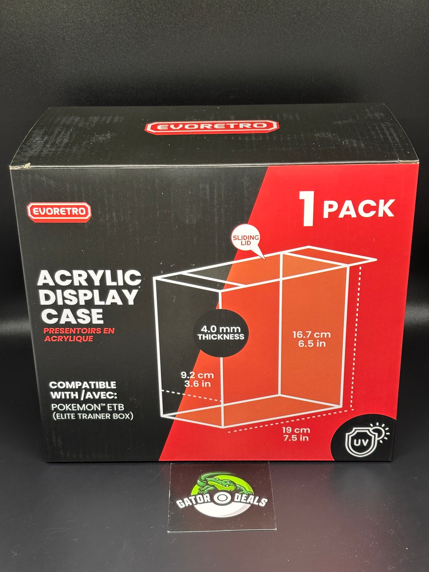 Evoretro Acrylic ETB Display