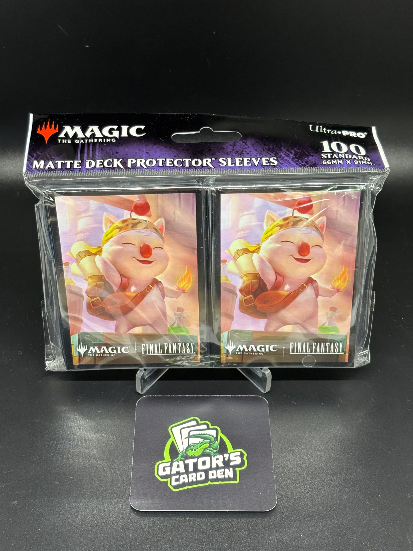 Magic: The Gathering FINAL FANTASY Stiltzkin, Moogle Merchant 100ct Deck Protector Sleeves