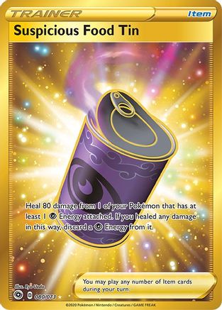 Suspicious Food Tin (Secret) 80/73 - Champions Path Holofoil