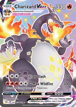 Charizard VMAX SV107/122 - Shining Fates Shiny Vault Holofoil