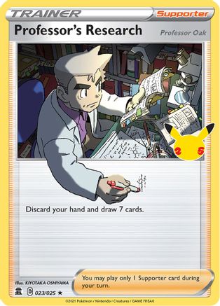 Professor's Research 23/25 - Celebrations Holofoil