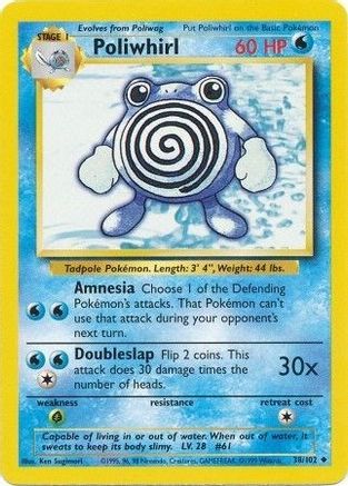 Poliwhirl 38/102 - Base Set