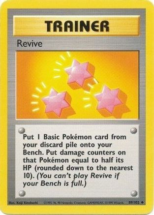 Revive 89/102 - Base Set