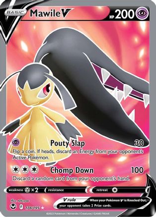 Mawile V (Full Art) 178/195 - SWSH12 Silver Tempest Holofoil