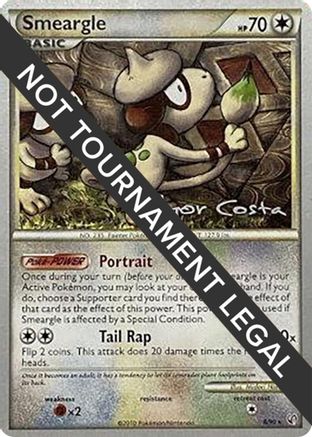 what is a holo in pokemon cards Smeargle - 2012 (Igor Costa) 8