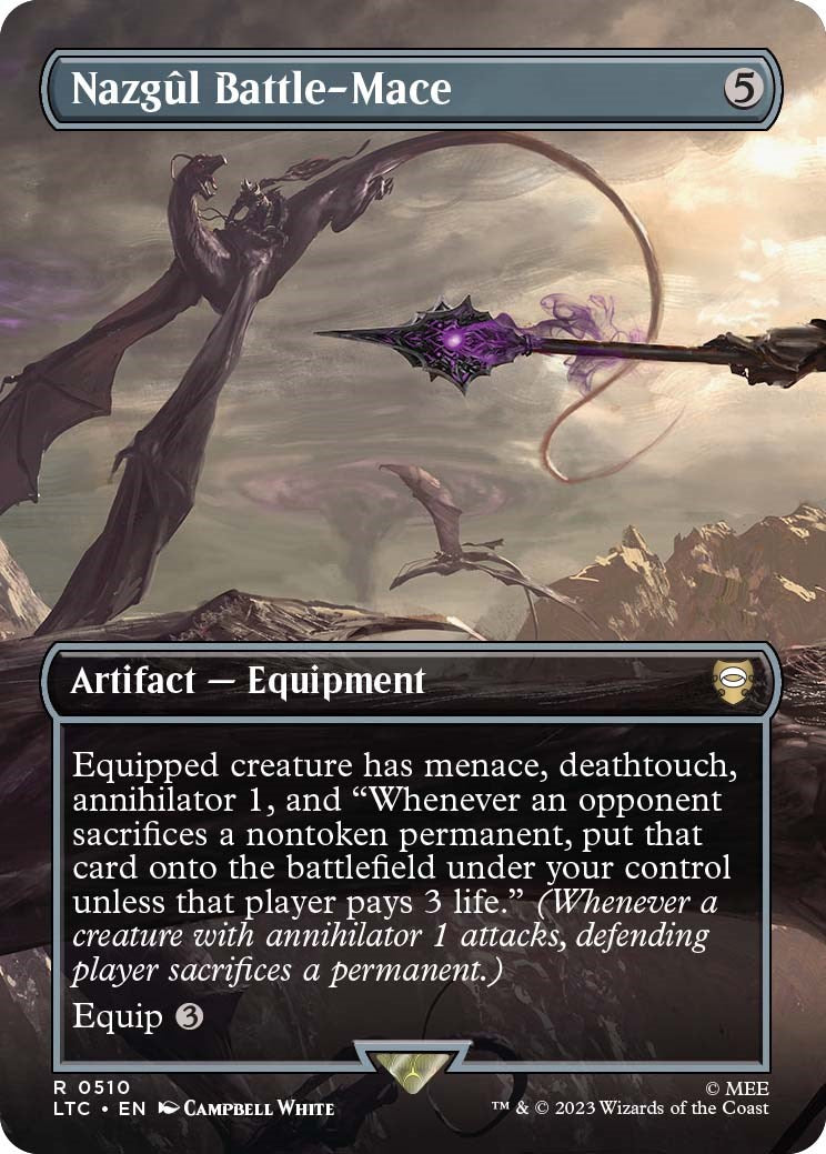 Nazgul Battle-Mace (Borderless)