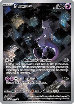 Mewtwo - 052 52 - SV Scarlet & Violet Promo Cards Holofoil
