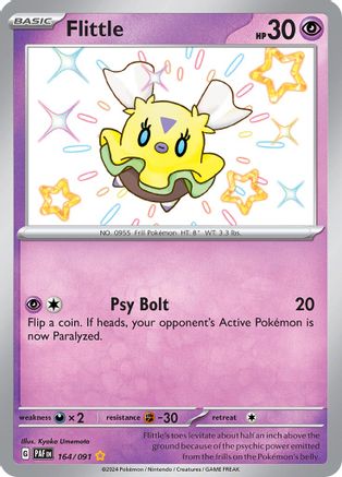 Flittle - 164/091 164 - SV Paldean Fates Holofoil