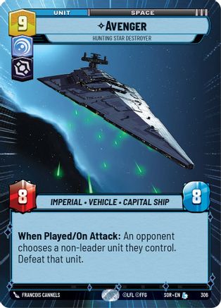 Avenger - Hunting Star Destroyer (Hyperspace) (306) - Spark of Rebellion