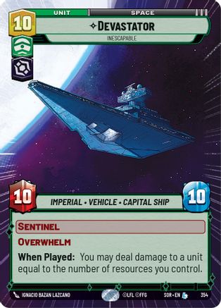 Devastator - Inescapable (Hyperspace) (354) - Spark of Rebellion