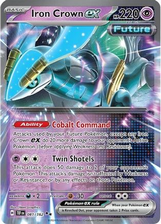 Iron Crown ex - 081/162 81 - SV05 Temporal Forces Holofoil