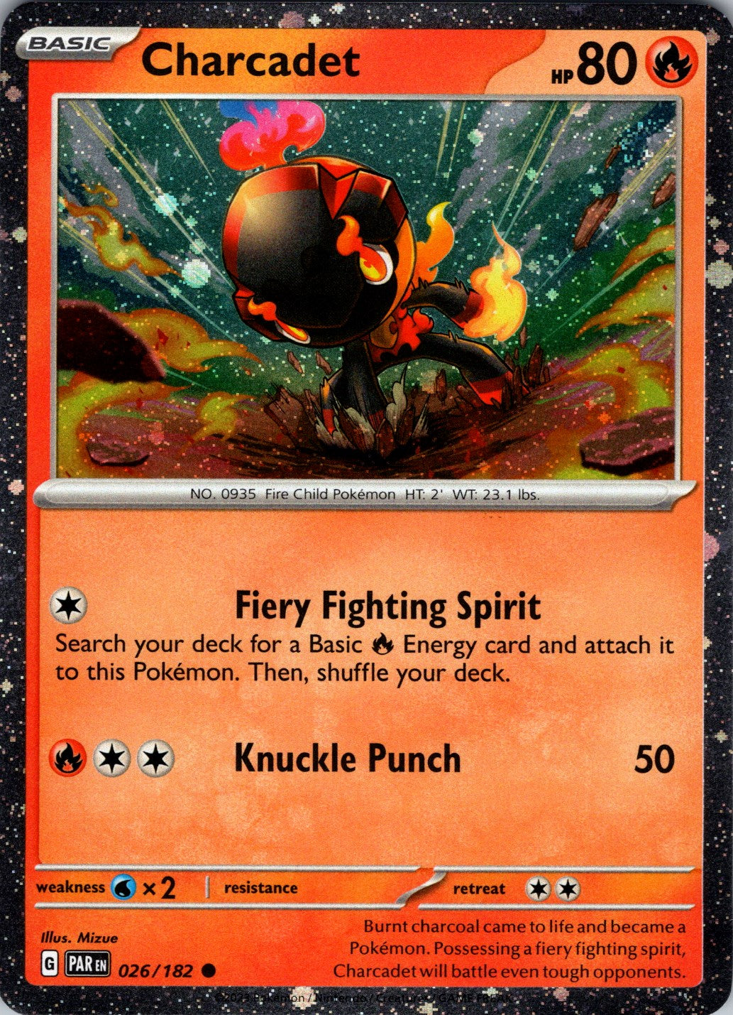 Charcadet - 026/182 (Cosmos Foil)