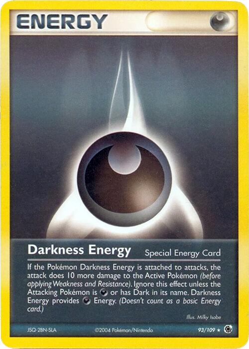 Darkness Energy (Special) - 93/109 (No E-Reader)