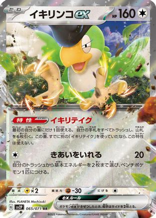 Squawkabilly ex - 065/071 (065/071) - SV2P Snow Hazard Holofoil